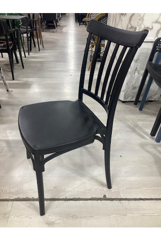Vıolet Model Siyah Renkli 6'lı Plastik Sandalye