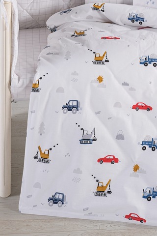 Ranforce Bebek Uyku Seti - Digger Cars