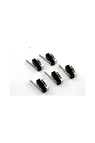 5 Adet Mini Micro Switch Uzun Paletli Kw10 Z2p