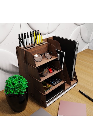 Kuk Design Voronoi Masaüstü Organizer Düzenleyici Evrak Rafı N11.320