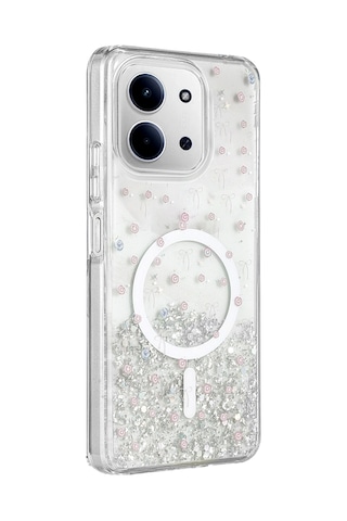 Onegif Xiaomi Redmi 15c 4g Misk Simli Magsafe Kapak - Desen 1
