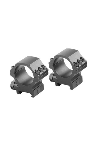 30mm X-accu 1'' Profile Picatinny Rings Pikatinny Montaj Halkası Siyah