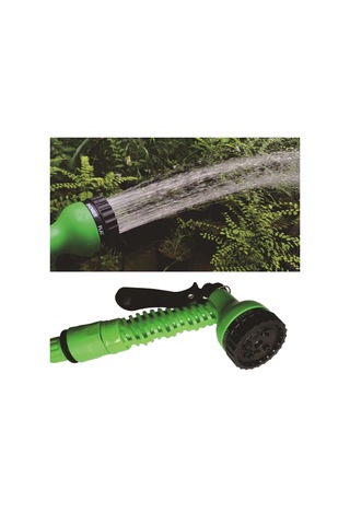 Sones 125ft Bahçe Sulama 3 Kez Teleskopik Boru Sihirli Esnek Bahçe Hortumu Plastik Hortumlu Genişletilebilir Sulama Hortumu Sprey Tabancalı Teleskopik Boru, Rastgele Renk Teslimatı