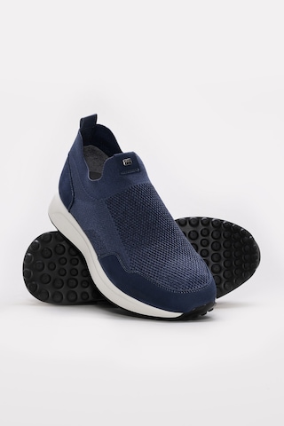Fast Step Hakiki Deri Erkek Spor Ayakkabı 214ma2428-1 Mavi