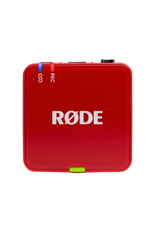 Wireless Go Iı Gen 3 3.nesil, İki Vericili, 32-bit Kayıt Özellikli Kablosuz Mikrofon Seti Kırmızı