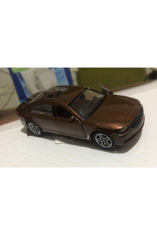 Oyuncak Metal Model Araba Açılır Kapı 1/36 Çek Bırak Kahve Bmw