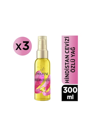 Pantene Hindistan Cevizi Özlü Yağ 3 x 100 ML