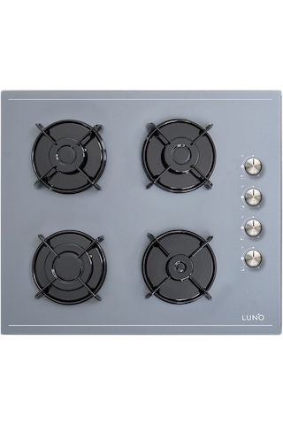 Luno Trio F6502S01 -  L335S01 -  L D34 S03620 Gri Ankastre Set