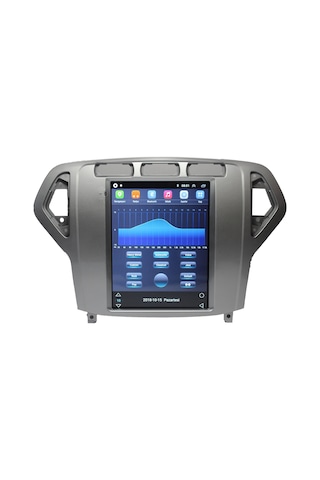 Ford Mondeo Tesla Gri 2007-2010 4gb Ram 32gb Hafıza 4 Çekirdek Carplay Kamera Android Multimedya 12"