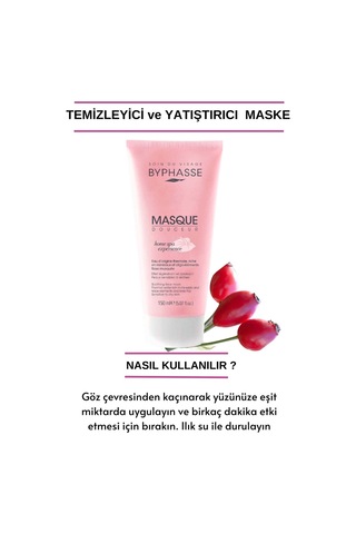 Byphasse Temizleyici Ve Yatıştırıcı Maske Kuru Ve Hassas Ciltler 150 ML