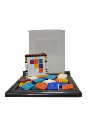 Renkli Kareler Zeka Akıl Strateji Aile Oyunu Oyuncak