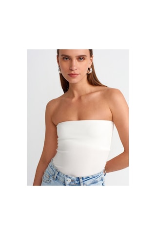 Rouge Basıc Dlv 20659 Straplez Top Beyaz