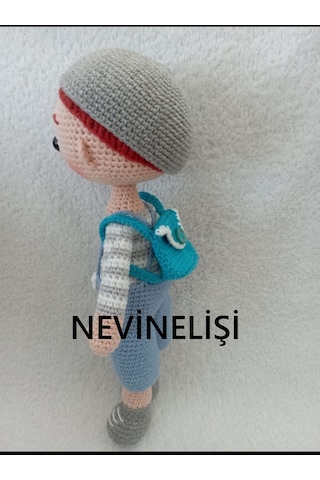 Amigurumi Ali Bebek Çok Renkli