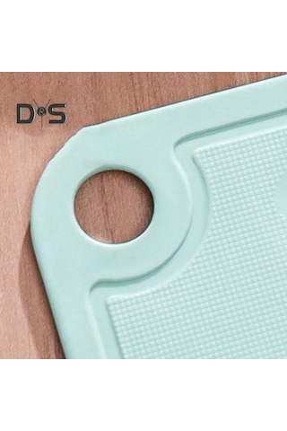 Novahub Pembe Kaymaz Kesme Tahtası L, Çift Taraflı, Taşınabilir Mutfak Doğrama Bloğu/ Pembe