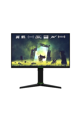 Monster Aryond A24 V1.1 24" 1 MS 144 Hz FHD GTG HDR10 280 Nit G-Sync FreeSync Flat Pivot FastIPS Oyuncu Monitörü