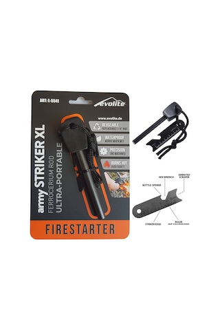 Evolite Army Ateş Başlatıcı 12000 Striker Xl Siyah