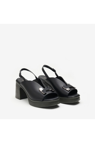 Nero Black Sandalet Kadın 8e6099dm Donna Serena T. 6099dm siyah