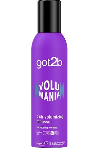 Volumania 24h Hacim Veren Köpük 250 Ml, Saç Şekillendirici Köpük, Hacim Artırıcı Saç Köpüğü, Güçlü Tutuş, Vegan Formül