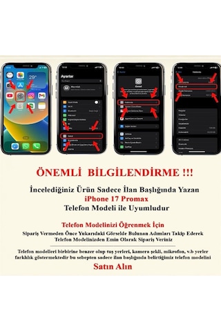Apple Uyumlu iPhone 17 Pro Max Kılıf Kamera Çıkıntılı Yumuşak Silikon İçi Kadife Lansman Kapak . Turuncu
