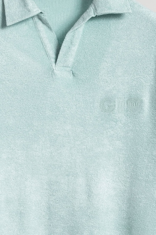 Giotelli Erkek Mint Normal Kesim Regular Fit Viskon Havlu Polo Yaka Tişört