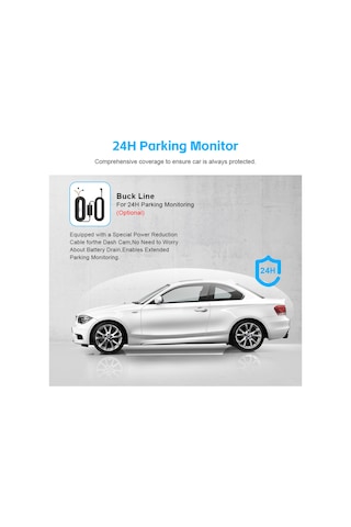 V26c 4k Wifi Araç Kamerası Çift Kamera, Gece Görüşü, Gps Ve G-sensör Desteği