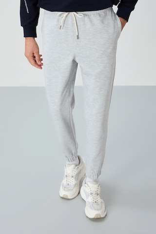 Tommy Life Gri Yüzeyi Dokulu Standart Fit Erkek Eşofman Alt - 82156 Gri