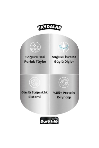 Purelife Plus 12'li Kuzulu Yavru Puppy Köpek Konserve Chunk Parça Etli Yaş Mama 400 G