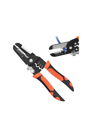 Skycity Endüstriyel Elektrikçi Pense: 8 İnç Multifonksiyonel Kablon Soyucu, Kesici Ve Presleyen El Aleti