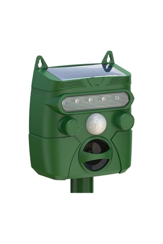 Uu0383 Ultra-sonik Hayvan Kovucu Açık Havada Hareket Sensörlü Yeşil