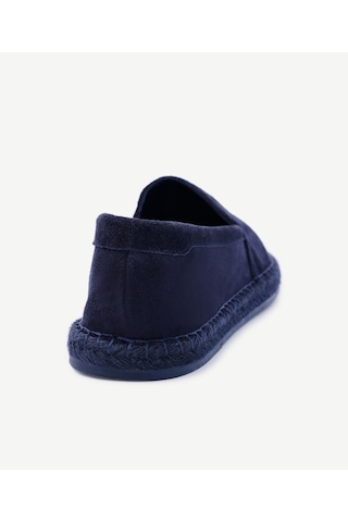 Yargıcı Jüt Tabanlı Deri Espadril 25yeay4015x 004 Lacivert