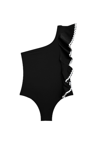 Deep Beach Sutaşı Detaylı Kız Çocuk Mayo Db200740cm 001