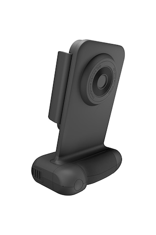 Leezsing Rx01-a Akıllı Telefon Kamera Kolu: Bluetooth Kumanda, 15w Kablosuz Şarj, Dönüştürülebilir Tutucu, Dahili Pil Siyah
