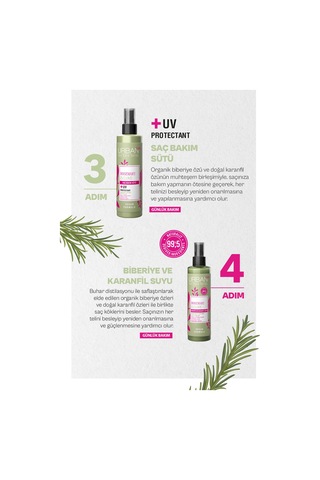 Rosemary Clove Biberiye&karanfil Canlandırıcı Ve Güçlendirici Saç Bakım Seti
