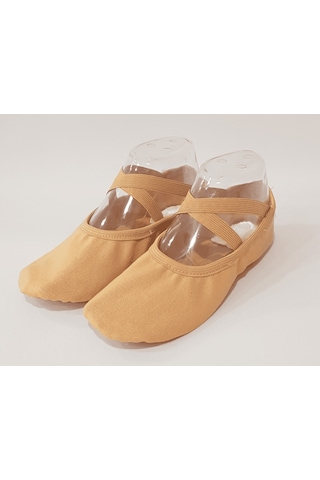 Gymo Dancewear Super Stretch Bale Patiği Ten Bej