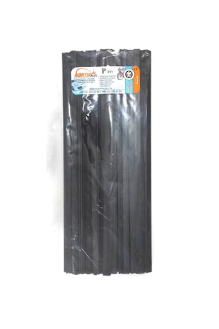 North Plas Plastik Kaynak Elektrodu Pp Geniş Siyah 1 Kg