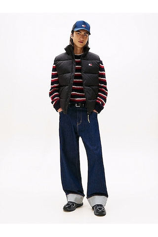 Tommy Hilfiger Tjm Vaıl Puffer Vest Erkek Siyah Yelek - Dm0dm22069 Siyah