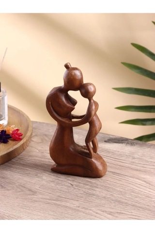 Simalend Annemiz Ve Çocuğumuz Ahşap Suar Heykeli 398393133