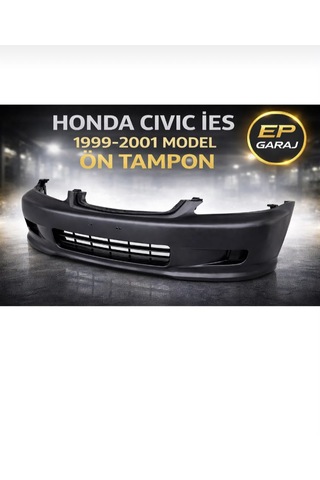 Honda Civic İes 1999-2001 Model Uyumlu Makyajlı Kasa Ön Tampon