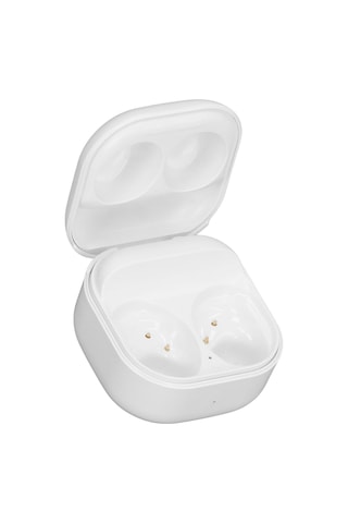 Konesam Samsung Galaxy Buds Fe Sm-r400 İçin Yerine Geçici Şarj Kutusu - 600mah Batarya, Type-c Kablolu, Led Göstergeli, Beyaz Kablolu Şarj Beyaz