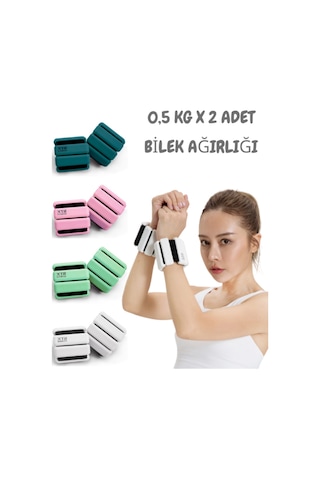 Xtr Fitness Profesyonel El Ve Ayak Bilek Ağırlığı Petrol Rengi Petrol Mavi