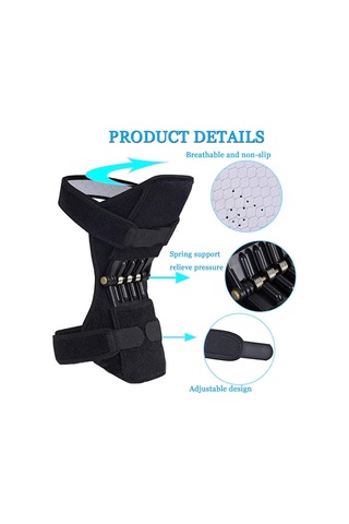 1 Çift Diz Eklemi Spor Güçlendirici Diz Tırmanma Koruma Desteği Dişli Fitness Diz Pedleri Çok Renkli