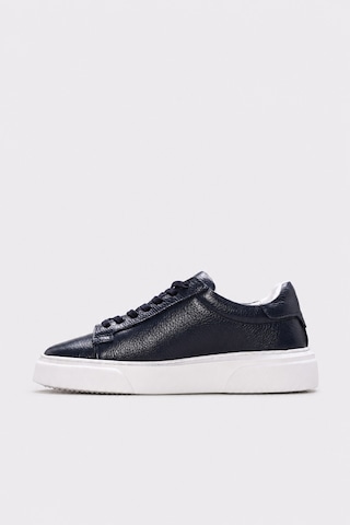 Fast Step Hakiki Deri Erkek Casual Ayakkabı 216ga888 Lacivert