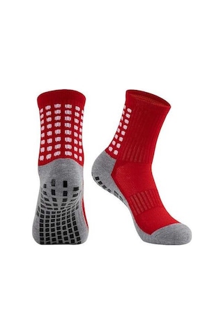 Willowhaven Çorap Kaymayan Futbol Çorapları, Yetişkin Erkek & Kadın, Sonbahar & Kış, Spor, Silik, Dayanıklı, Uzun Ömürlü Çok Renkli