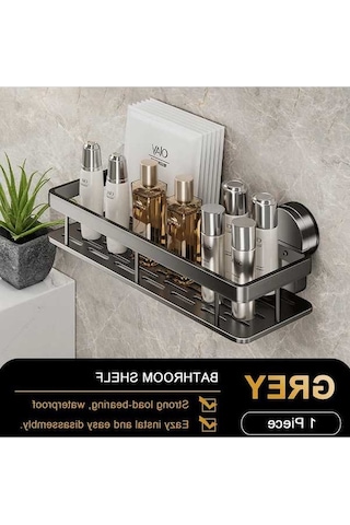 Maoyaya Vantuz Banyo Rafı Hiçbir Matkap Duvara Monte Şampuan Şişesi Duş Çok Renkli Çok Renkli