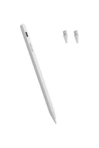 Ven-dens Vd-sp005 Apple Uyumlu iPad Uyumlu Manyetik Tablet Kalemi, Avuç İçi Reddetme, Type-c Şarj, 2, Beyaz