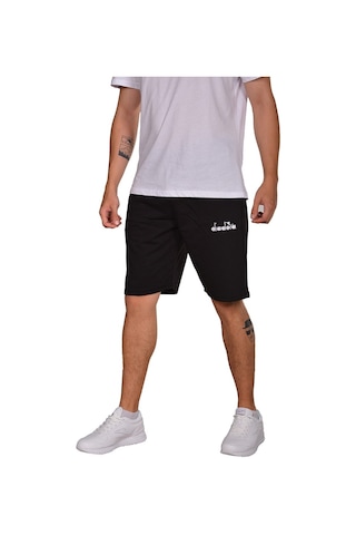 Diadora Mesa - Pamuklu Siyah Spor Şort - Dıadoramesa (547291079) Siyah