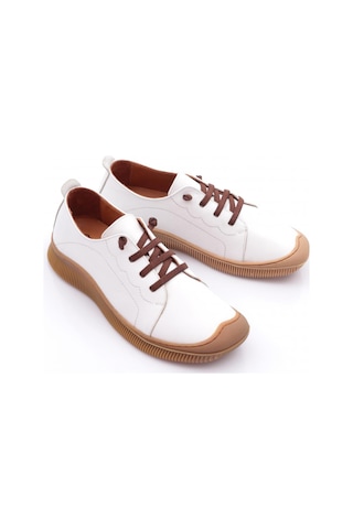 Dgn 25120 Kadin Comfort Ayakkabi Beyaz
