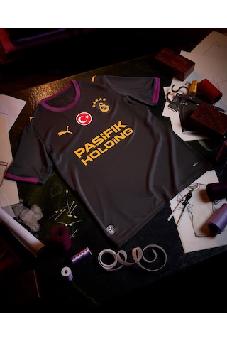 Galatasaray S.k. Siyah Forma 26/27 Deplasman Forması 5 Yıldızlı Erkek Forma