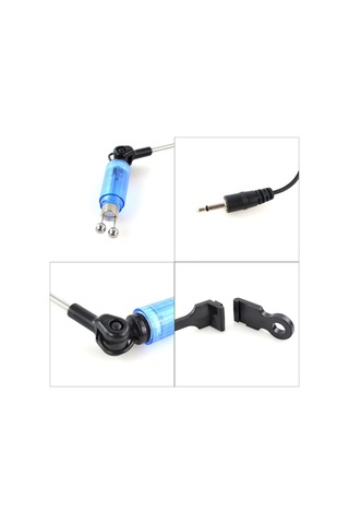 Anjiexun Sazan Balıkçılığı Wobbler, Dört Renkli Yanıp Sönen Sert Olta Alarmı, Kırmızı