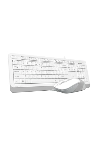 A4 Tech F1010 USB Kablolu Multimedia Q Klavye Mouse Set